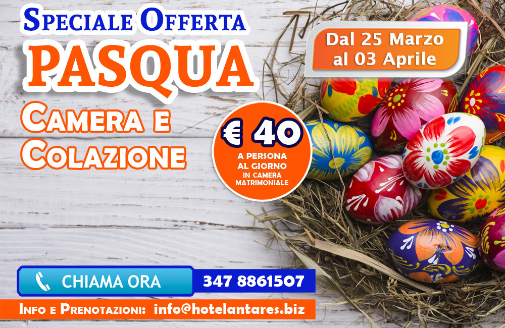 Promozione Pasqua 2024 - Hotel Antares Alba Adriatica